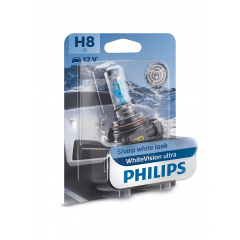 Галогеновая лампа Philips 12360WVUB1 H8 WhiteVision ultra +60% (3800K) B1 Вишгород