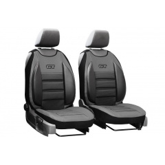 Авточехлы накидки для GEELY Emgrand EC7-RV 2009-2016 (2002-2011) POK-TER GT серые (на передние сиденья) Вараш