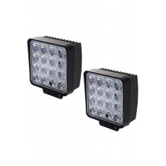 Фара прожектор OEM LML K1748M 16led 24w 85mm 85mm 2 шт (K1748M) Киев