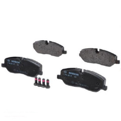 Тормозные колодки Bosch дисковые передние Land Rover Discovery III, IV, Range Rover II 0986494147 Вишневе