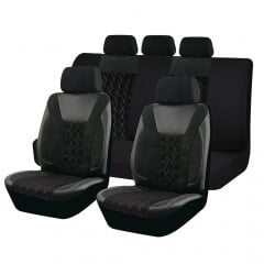 Авточехлы для Honda Civic 2005-2011 AUAU Velvet Черный Іршава