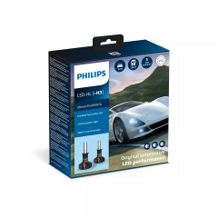 Комплект светодиодных ламп Philips H3 11336U91X2 LED Ultinon Pro9100 +350% 12/24V Красноград