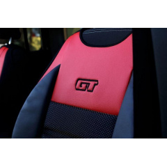 Авточехлы накидки для CHERY A13 2008- POK-TER GT на передние сиденья Красный (r416475) Нововолынск