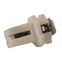 Светодиодная лампа AllLight T 5 1 диод 12V B8,5d панель приборов 2109 15*19мм WHITE Гайсин