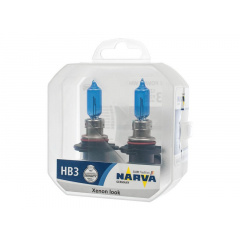 Автолампа NARVA 48625 TWIN SET HB3 12V 60W RANGE POWER WHITE Васильков