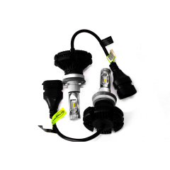 Комплект LED ламп AllLight X3 H11 50W 6000K 6000lm с радиатором и светофильтрами (3000K/8000K) Николаев