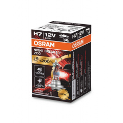 Автолампа OSRAM H7 64210NB200 Night Breaker +200% 55W 12V PX26d 1шт Луцк