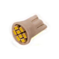 Светодиодная лампа AllLight T10 8 диодов 1206 W2,1x9,5d 12V WHITE Івано-Франківськ