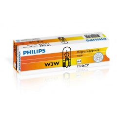 Автолампа ук. PHILIPS 12256CP W3W 12V 3W W2,1X9,5d Киев