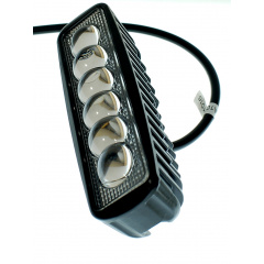 Светодиодная фара AllLight JR-6D-G06-18W 6chip EPISTAR spot линза 9-30V Житомир