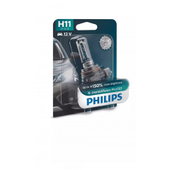 Автолампа PHILIPS 12362XVPB1 H11 55W 12V PGJ19-2 X-treme Vision Pro +150% Херсон