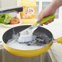 Многофункциональная щетка с дозатором для мытья посуды Automatic Liquid Cleaning Brush DMZ-8890 (WN-19) Харьков
