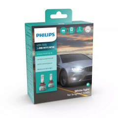 Комплект светодиодных ламп Philips H8/H11/H16 11366U51X2 LED Ultinon Pro5100 +160% Каменка-Днепровская
