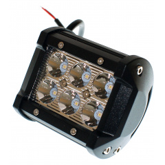 Светодиодная фара AllLight C-18W 6chip OSRAM 3535 spot 9-30V нижний крепеж Черновцы