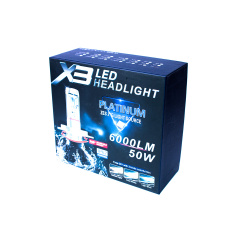 Комплект LED ламп AllLight X3 H1 50W 6000K 6000lm с радиатором Хмельницький