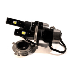 Комплект LED ламп HeadLight FocusV H4 (P43t) 40W 12V с активным охлаждением Черкаси