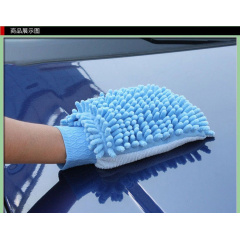 Рукавичка для миття авто Bluefield мікрофібра 21х15 Синий (23250530) Братське
