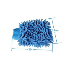 Рукавичка для миття авто Bluefield мікрофібра 21х15 Синий (23250530) Братське