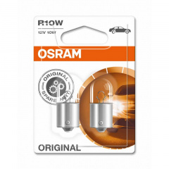 Автолампа ук. OSRAM 5008-02B R10W 12V BA15s 10X2 Blister Сміла