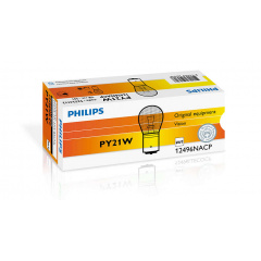 Автолампа ук. PHILIPS 12496NACP PY21W 12V 21W BAU15s Amber Київ