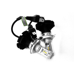 Комплект LED ламп AllLight X3 H4 50W 6000K 6000lm с радиатором и светофильтрами (3000K/8000K) Киев