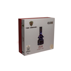 Комплект LED ламп HeadLight T19 HB3 (P20d) 45W 9-32V 6000K Изюм