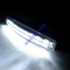 Дневные ходовые DRL огни RAV 018 2 планки Белый (hub_np2_1263) Киев