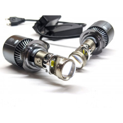 Комплект светодиодных линз HeadLight GT4 H7 Курінь