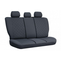 Чехлы на авто SUBARU Forester 2003-2007 (SG) Kombi POK-TER Draft Line с серой вставкой Київ