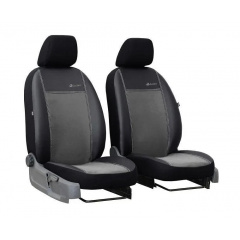 Чехлы на передние сиденья для CHERY QQ 2003- POK-TER Exclusive Серый (r415853) Королево