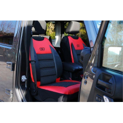 Авточехлы накидки для CHERY Beat 2009-2015 POK-TER GT на передние сиденья Красный (r415677) Березнеговатое