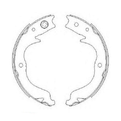 Тормозные колодки Bosch задние CITROEN/MITSUBISHI/PEUGEOT/SUBARU C-Crosse 0986487739 Киев