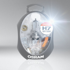 Комплект запасных ламп для легковых автомобилей OSRAM CLK H7 Чортков