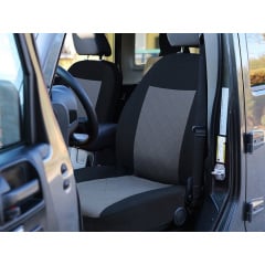 Авточехлы на сиденье для Nissan Note 2004-2013 Pok-ter Craft Line с серой вставкой Гуляйполе