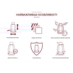 Авточехлы из автоткани для GEELY FC 2006-2011 (2002-2011) POK-TER VIP черные с серой вставкой Дніпро