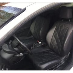 Чехлы на авто для VOLKSWAGEN PASSAT 2010-2015 B7 POK-TER эко кожа Elit черные Иршава