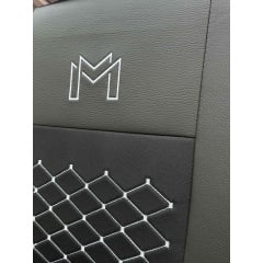 Авточехлы для GEELY Emgrand 8 (EC8) 2013-2020 (2002-2011) POK-TER экокожа с тканью черного цвета Київ