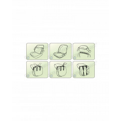 Авточехлы на передние сиденья HYUNDAI ACCENT 2000-2010 Kegel-Blazusiak SOLID Київ