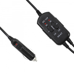 Накидка на два сиденья AIKESI 02 Black GB4706 с подогревом от прикуривателя 12В для автомобиля Одеса