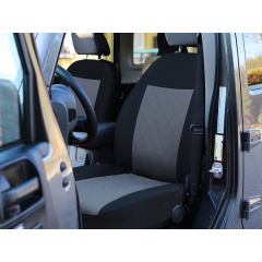 Авточехлы на сиденье для MITSUBISHI Outlander 2003-2006 Pok-ter Craft Line с серой вставкой Херсон