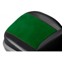 Чехлы на авто для MAZDA 6 2012-2022 POK-TER эко кожа с алькантарой Exclusive зеленые Запорожье