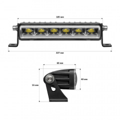 Светодиодная фара-люстра Starlight 30 watt 10-30V IP68 (lsb-30W) Кам'янка-Дніпровська