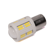 Светодиодная лампа StarLight T25 28(24+4 линза) диодов 4014 12V-24V 3.5W WHITE керамика Івано-Франківськ