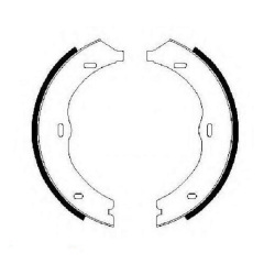 Тормозные колодки Bosch задние MERCEDES Viano/Vito W639 03 0986487718 Кам'янське