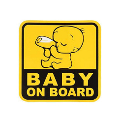 Наклейка в автомобиль Baby on board 3M FGVZN Ужгород