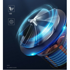 Автопылесос Bluefield R1 Car - 120 Ватт 6000 Па Черный (24250535) Петрово