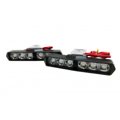Фара светодиодная OEM LED 10W 6 диодов белая комплект 2 штуки (LedG-1) Энергодар
