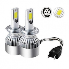 Комплект LED ламп No Brand C6 H7 главного света с вентилятором дальний свет 12v 6000K 2 шт (C6H7) Володарск-Волынский