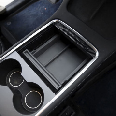 Автомобильный органайзер Lesko Tesla Model 3 Black-Gray (TSL23021410) Слов'янськ