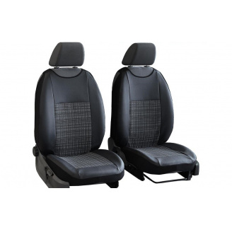 Накидки на сиденье для GEELY MK Cross 2010-2016 (2002-2011) POK-TER Select Эко кожа с автотканью